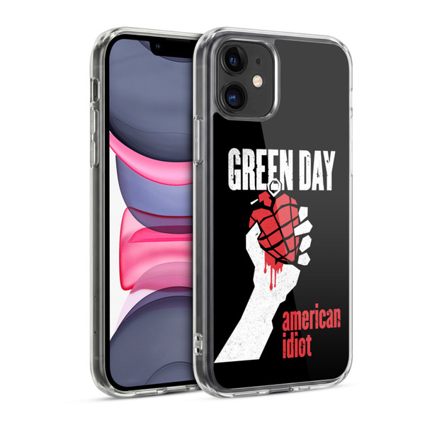 Green Day Graphics American Idiot Soft Gel Case for Apple iPhone 11