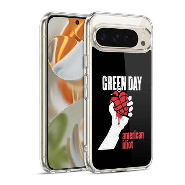 Green Day Graphics American Idiot Soft Gel Case for Google Pixel 9 / Pixel 9 Pro