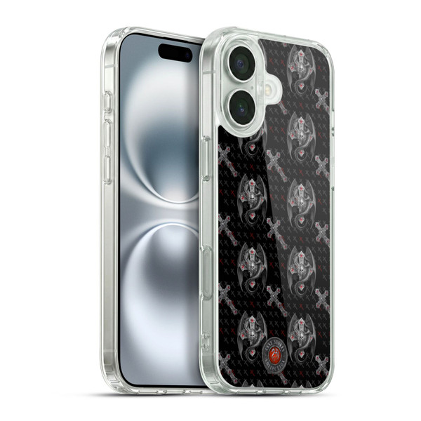 Anne Stokes Gothic Prayer Pillow Pattern Soft Gel Case for Apple iPhone 16 Plus & MagSafe