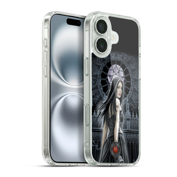 Anne Stokes Gothic Siren Soft Gel Case for Apple iPhone 16 Plus & MagSafe