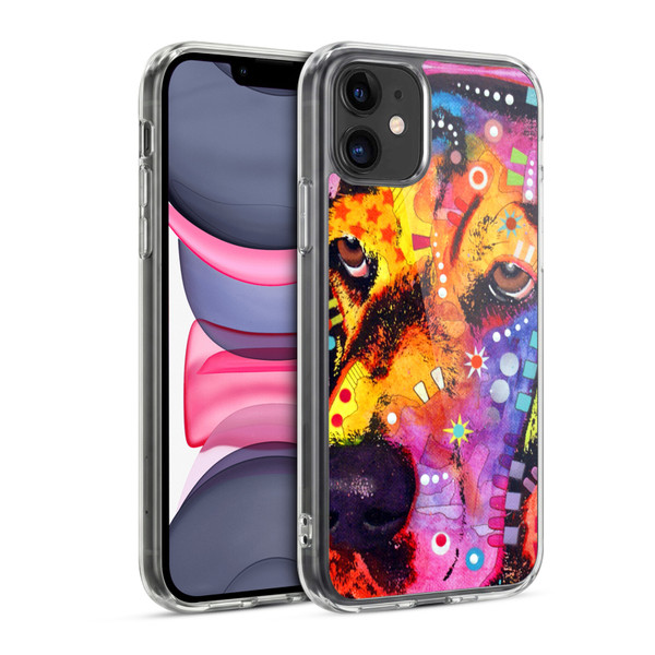 Dean Russo Dogs 3 Blossom Soft Gel Case for Apple iPhone 11