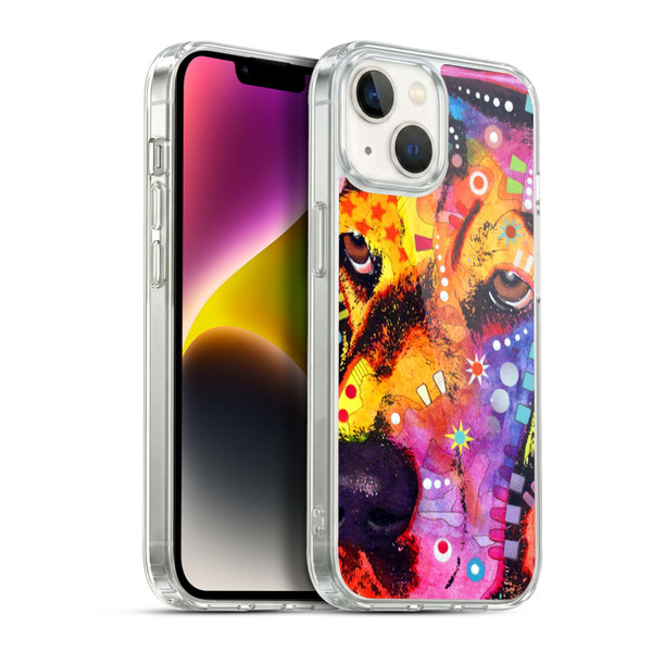 Dean Russo Dogs 3 Blossom Soft Gel Case for Apple iPhone 14