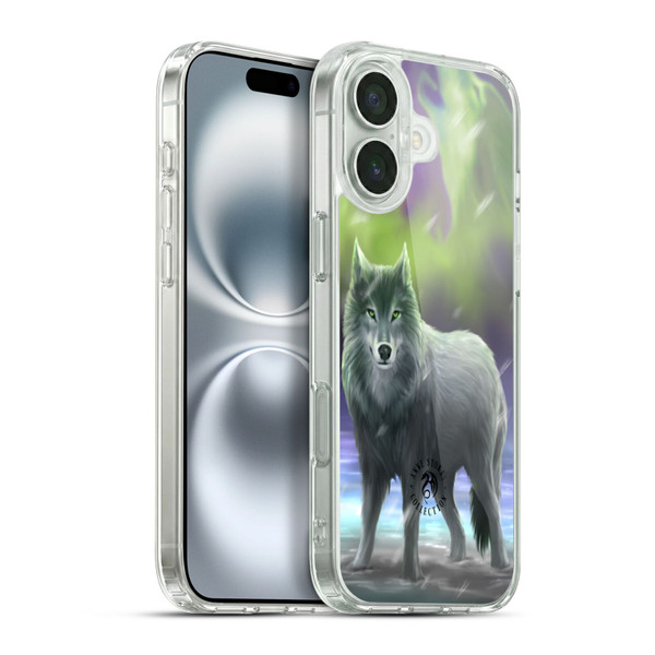 Anne Stokes Wolves Aura Soft Gel Case for Apple iPhone 16 Plus & MagSafe