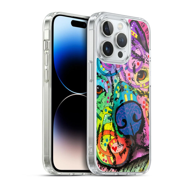 Dean Russo Dogs 3 Intentions Soft Gel Case for Apple iPhone 14 Pro & MagSafe