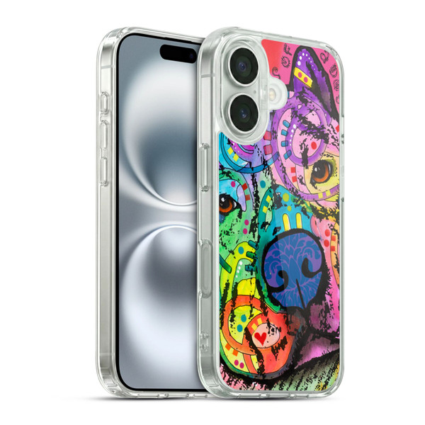 Dean Russo Dogs 3 Intentions Soft Gel Case for Apple iPhone 16 & MagSafe