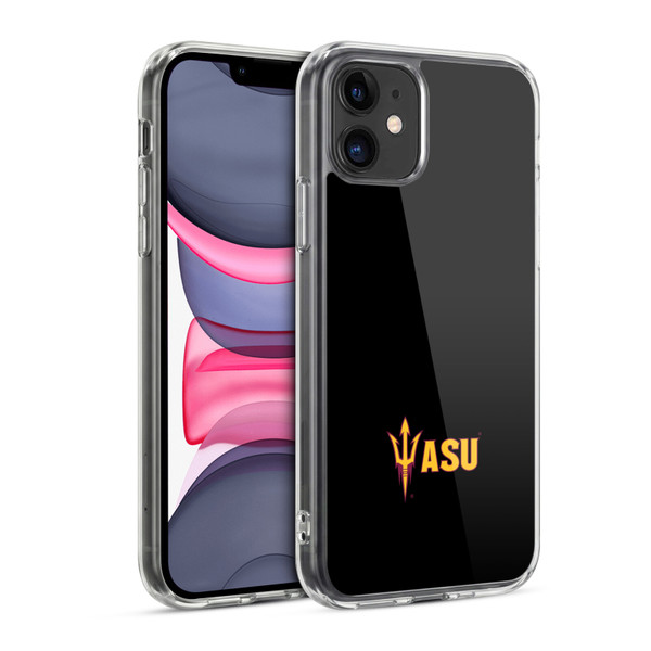 Arizona State University ASU Arizona State University Sun Devils Soft Gel Case for Apple iPhone 11