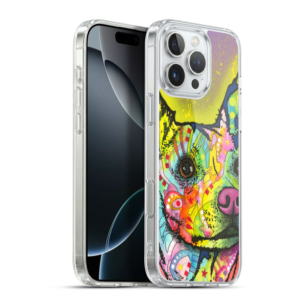 Dean Russo Dogs 3 Listening Soft Gel Case for Apple iPhone 16 Pro Max & MagSafe