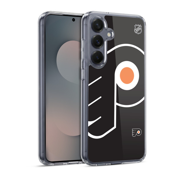 NHL Philadelphia Flyers Oversized Soft Gel Case for Samsung Galaxy S25 & MagSafe