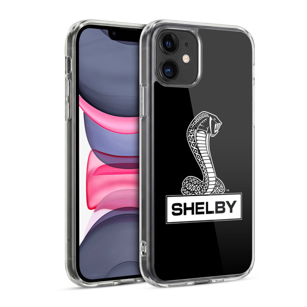 Shelby Logos Plain Soft Gel Case for Apple iPhone 11