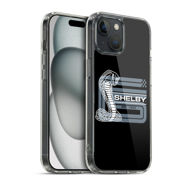 Shelby Logos CS Super Snake Soft Gel Case for Apple iPhone 15 & MagSafe
