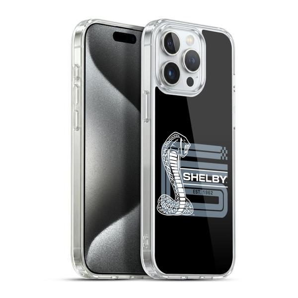Shelby Logos CS Super Snake Soft Gel Case for Apple iPhone 15 Pro Max & MagSafe