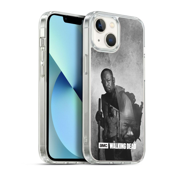 AMC The Walking Dead Double Exposure Morgan Soft Gel Case for Apple iPhone 13