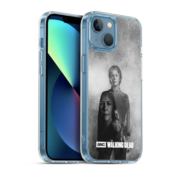 AMC The Walking Dead Double Exposure Carol Soft Gel Case for Apple iPhone 13 Mini & MagSafe