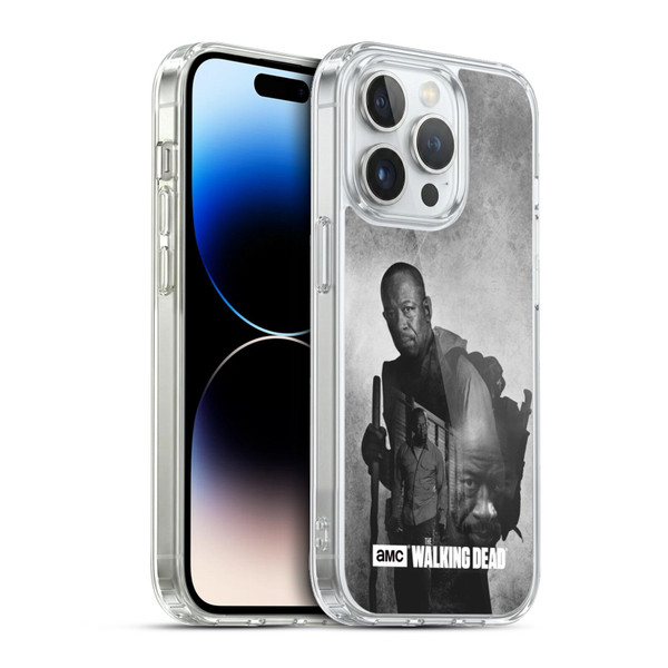AMC The Walking Dead Double Exposure Morgan Soft Gel Case for Apple iPhone 13 Pro & MagSafe