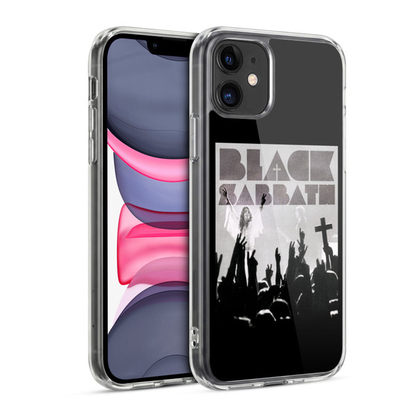 Black Sabbath Key Art Victory Soft Gel Case for Apple iPhone 11