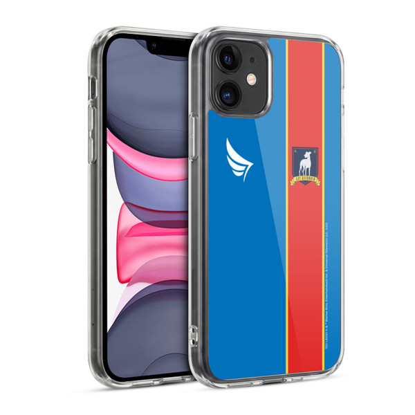 Ted Lasso Season 1 Graphics Jersey Soft Gel Case for Apple iPhone 11