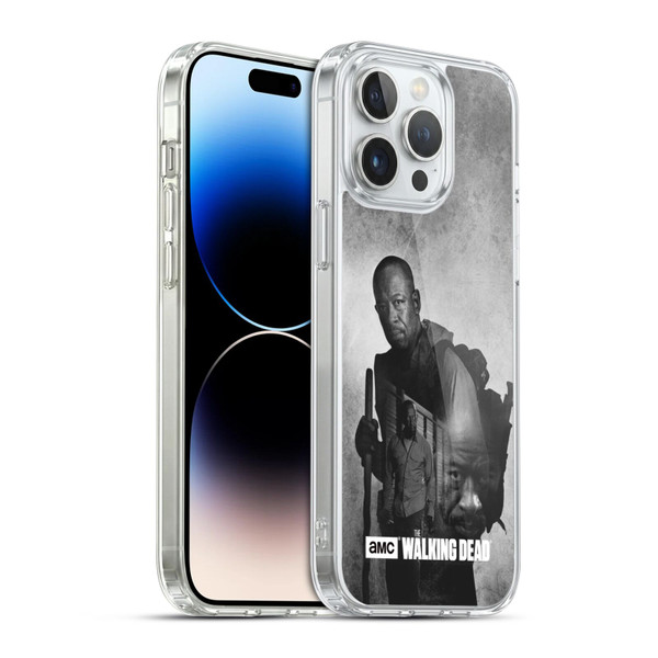 AMC The Walking Dead Double Exposure Morgan Soft Gel Case for Apple iPhone 14 Pro Max & MagSafe