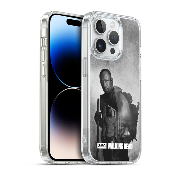 AMC The Walking Dead Double Exposure Morgan Soft Gel Case for Apple iPhone 14 Pro & MagSafe