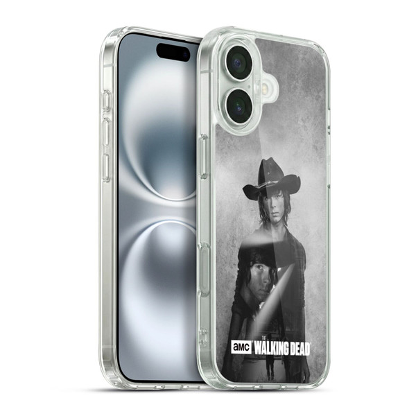 AMC The Walking Dead Double Exposure Carl Soft Gel Case for Apple iPhone 16 Plus & MagSafe