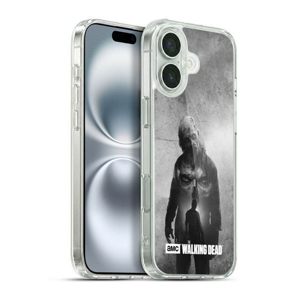 AMC The Walking Dead Double Exposure Walker Soft Gel Case for Apple iPhone 16 Plus & MagSafe