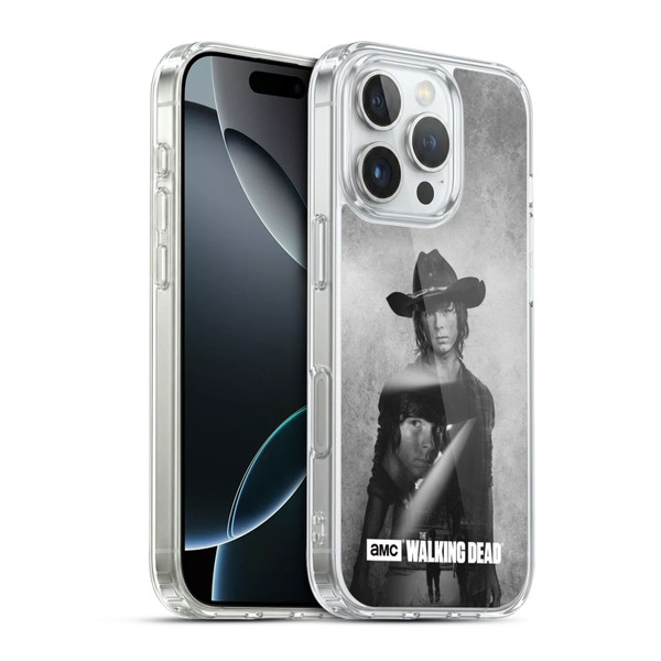AMC The Walking Dead Double Exposure Carl Soft Gel Case for Apple iPhone 16 Pro & MagSafe
