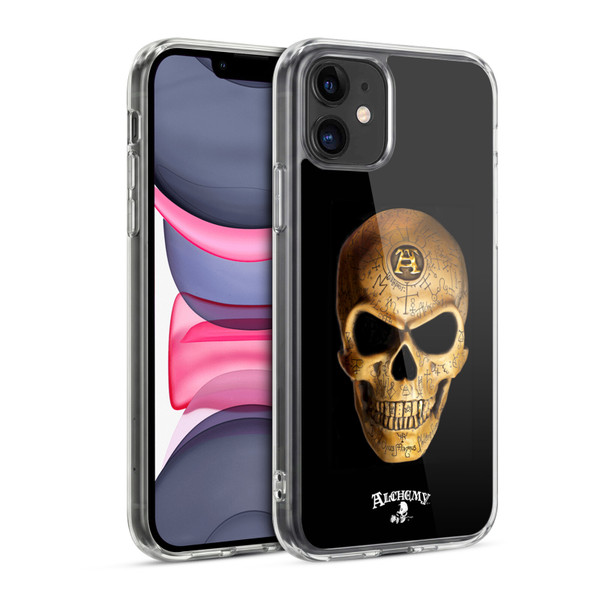 Alchemy Gothic Skull Omega Soft Gel Case for Apple iPhone 11