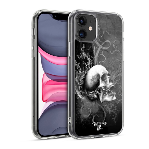 Alchemy Gothic Skull De Profundis Soft Gel Case for Apple iPhone 11