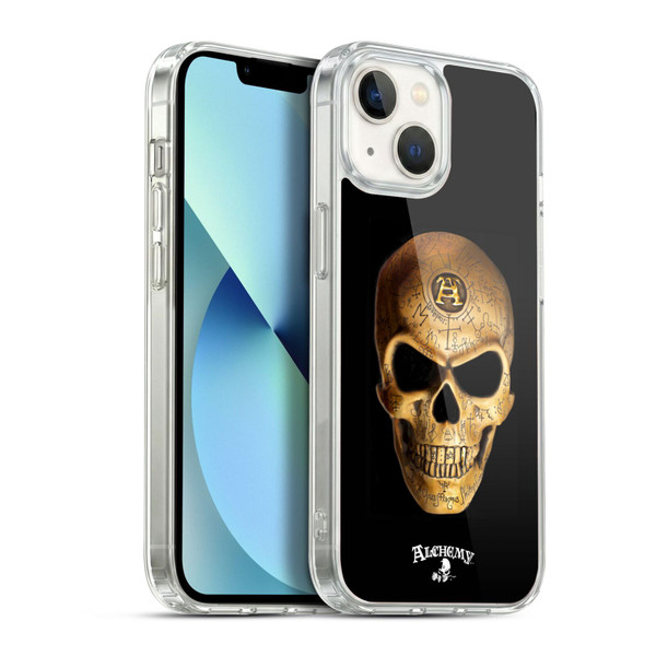 Alchemy Gothic Skull Omega Soft Gel Case for Apple iPhone 13