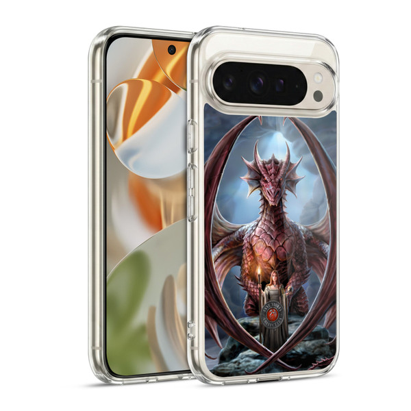 Anne Stokes Dragon Friendship Guardian Soft Gel Case for Google Pixel 9 / Pixel 9 Pro