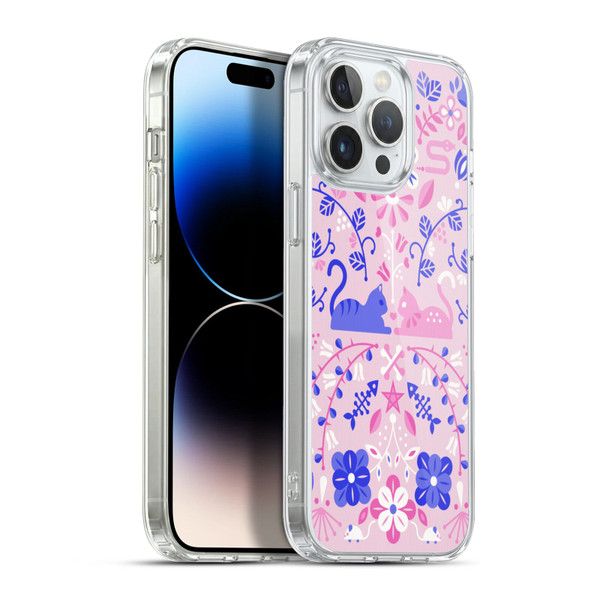 Cat Coquillette Animals Kittens Symmetry Soft Gel Case for Apple iPhone 13 Pro Max & MagSafe