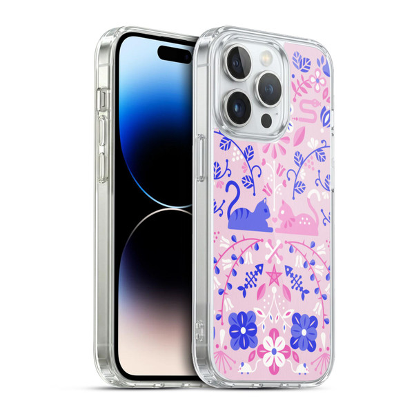 Cat Coquillette Animals Kittens Symmetry Soft Gel Case for Apple iPhone 13 Pro & MagSafe