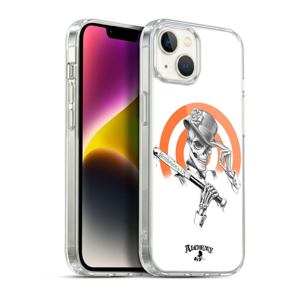 Alchemy Gothic Skull Dead Droog Soft Gel Case for Apple iPhone 14 Plus & MagSafe