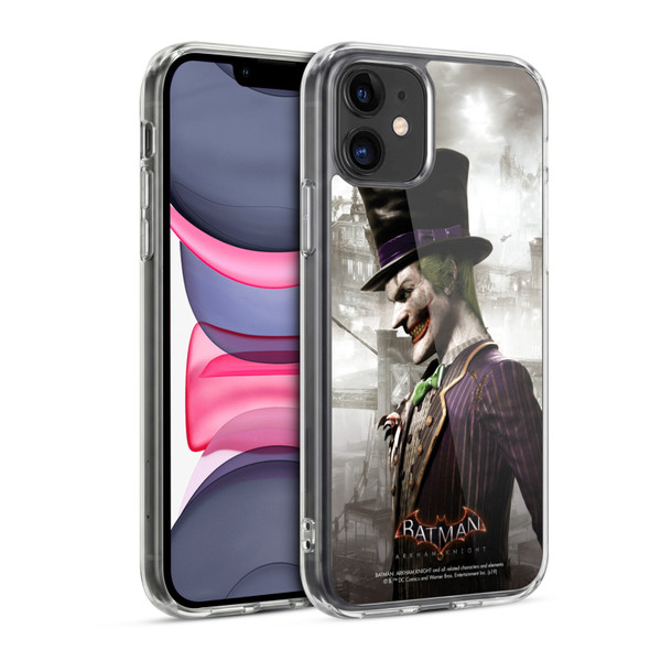 Batman Arkham Knight Characters Joker Soft Gel Case for Apple iPhone 11