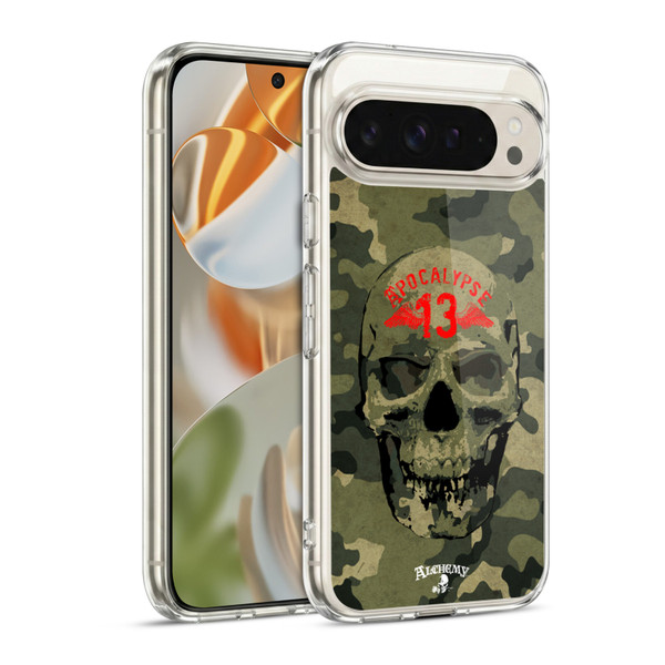 Alchemy Gothic Skull Camo Skull Soft Gel Case for Google Pixel 9 / Pixel 9 Pro