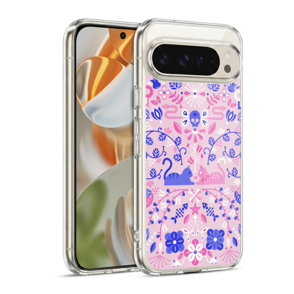 Cat Coquillette Animals Kittens Symmetry Soft Gel Case for Google Pixel 9 / Pixel 9 Pro