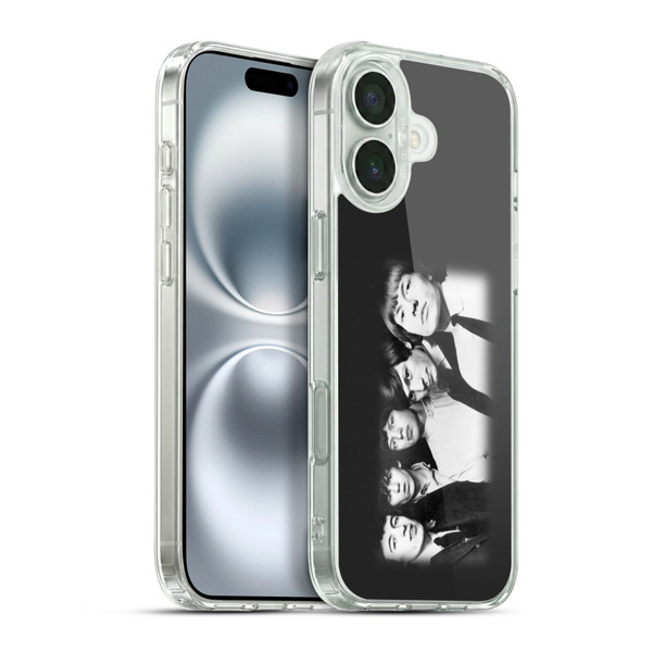 The Rolling Stones Graphics Classic Group Photo Soft Gel Case for Apple iPhone 16 Plus & MagSafe