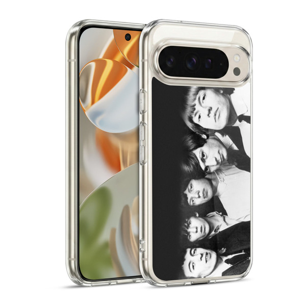 The Rolling Stones Graphics Classic Group Photo Soft Gel Case for Google Pixel 9 / Pixel 9 Pro