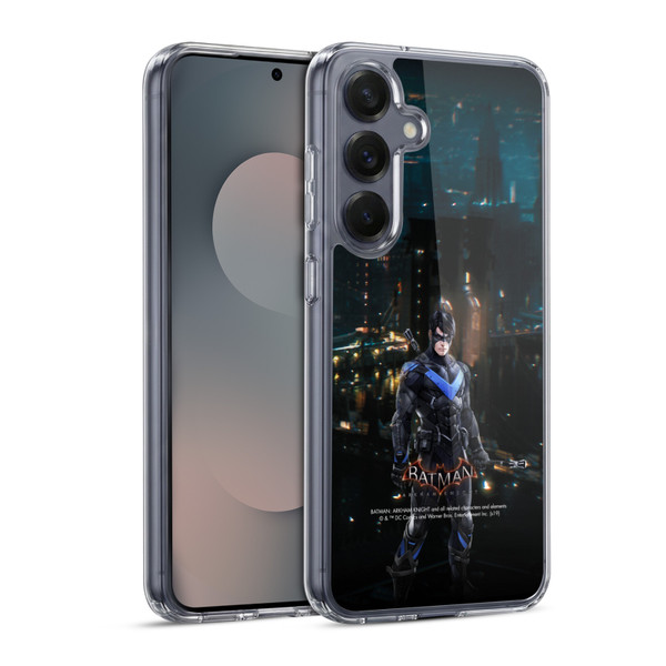 Batman Arkham Knight Characters Nightwing Soft Gel Case for Samsung Galaxy S25 & MagSafe