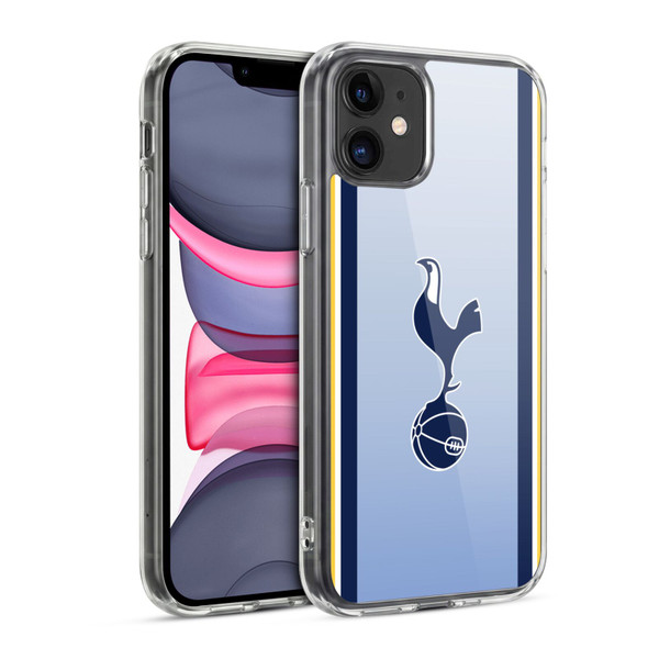 Tottenham Hotspur F.C. 2024/25 Badge Kit Away Soft Gel Case for Apple iPhone 11