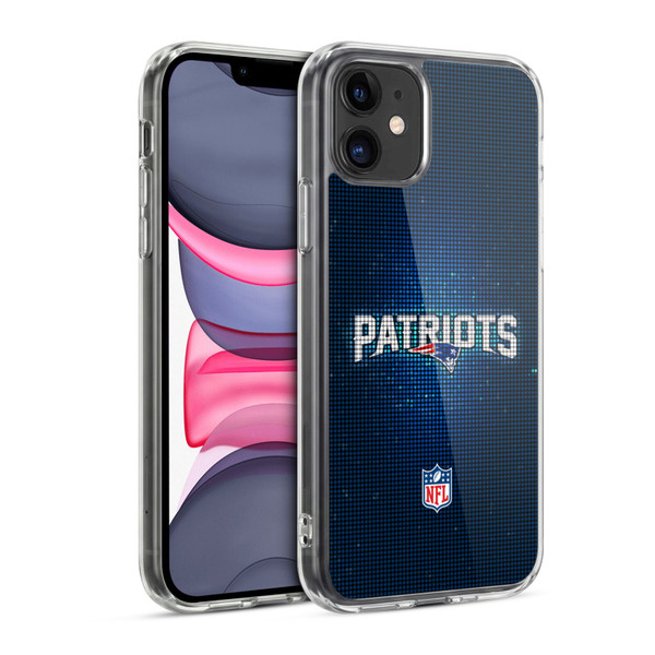 NFL New England Patriots Artwork LED Soft Gel Case for Apple iPhone 11