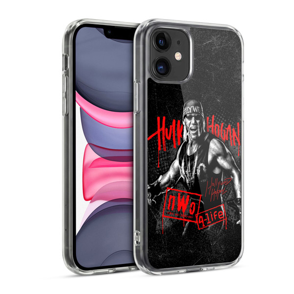 WWE Hulk Hogan Graphics Soft Gel Case for Apple iPhone 11