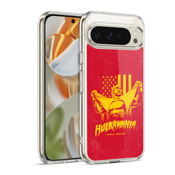 WWE Hulk Hogan Hulkmania Soft Gel Case for Google Pixel 9 / Pixel 9 Pro