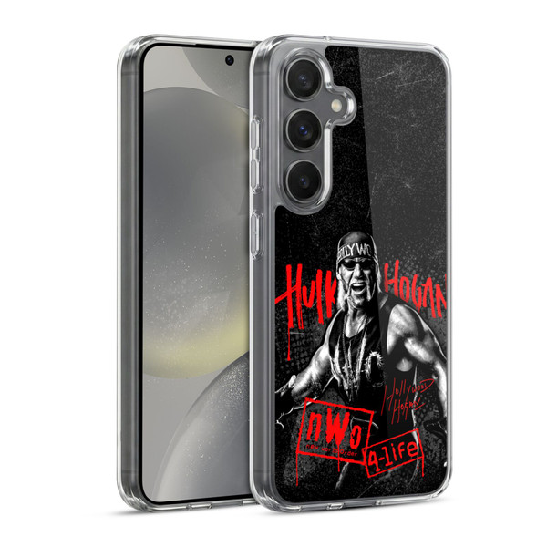 WWE Hulk Hogan Graphics Soft Gel Case for Samsung Galaxy S24 5G & MagSafe