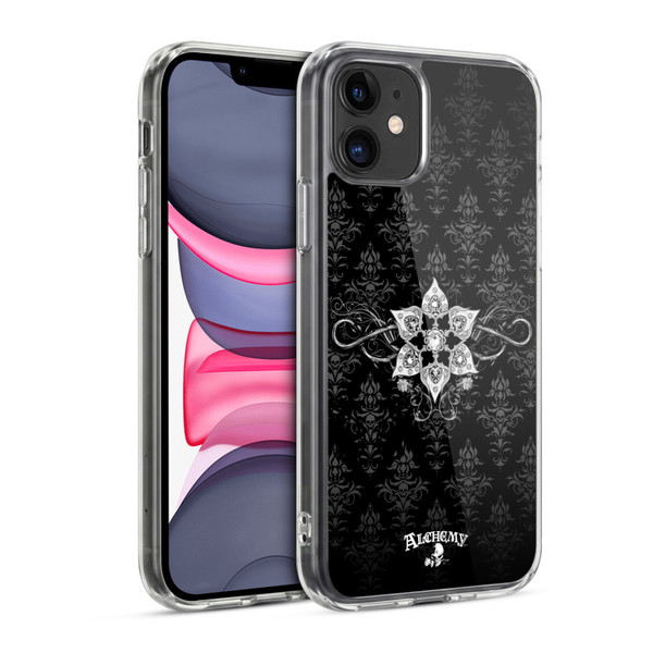 Alchemy Gothic Illustration Deadly Nightshade Soft Gel Case for Apple iPhone 11