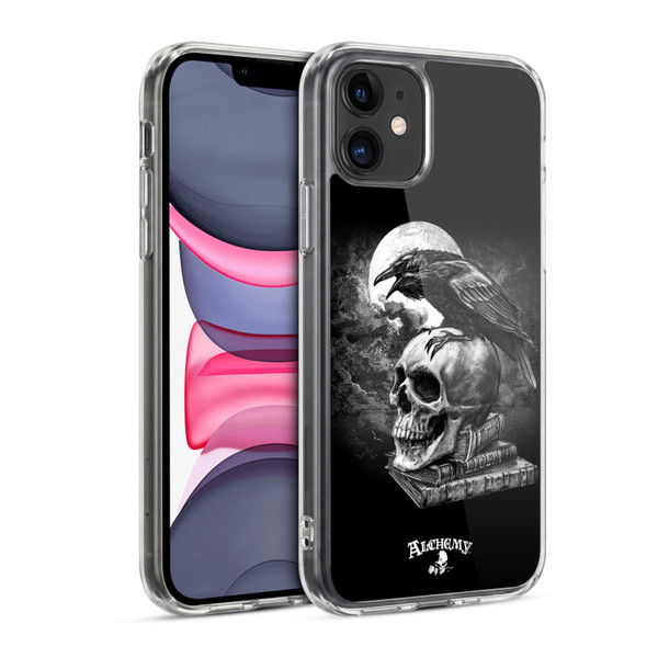 Alchemy Gothic Wing Poe's Raven Soft Gel Case for Apple iPhone 11