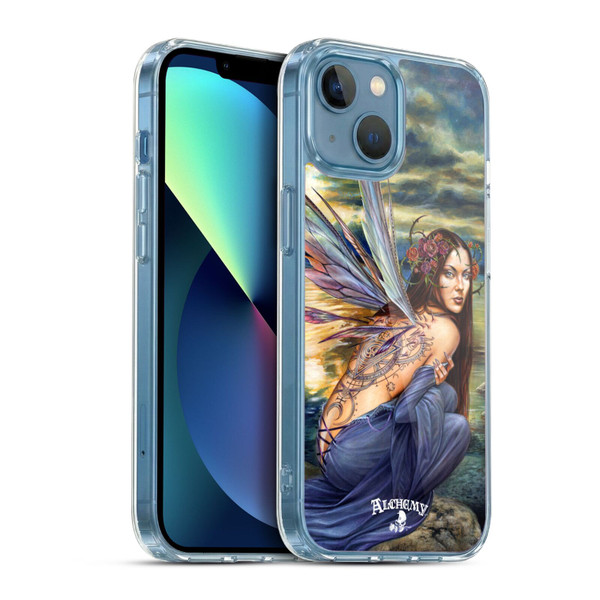 Alchemy Gothic Wing Sylundine Soft Gel Case for Apple iPhone 13 Mini & MagSafe