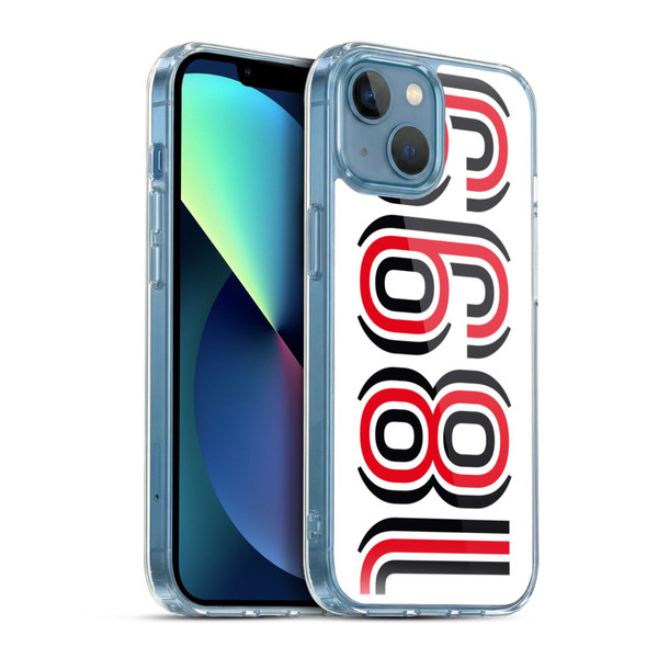 AC Milan Art 1899 Soft Gel Case for Apple iPhone 13 Mini & MagSafe
