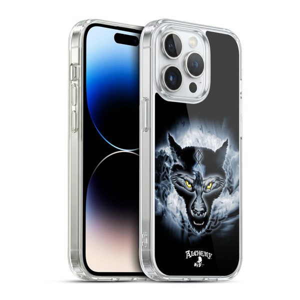 Alchemy Gothic Wing Raven Wulf Soft Gel Case for Apple iPhone 13 Pro & MagSafe