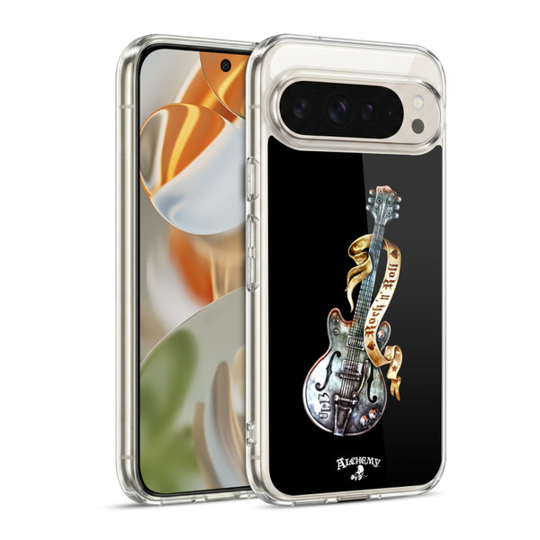 Alchemy Gothic Illustration Rock'it 56 Guitar Soft Gel Case for Google Pixel 9 / Pixel 9 Pro