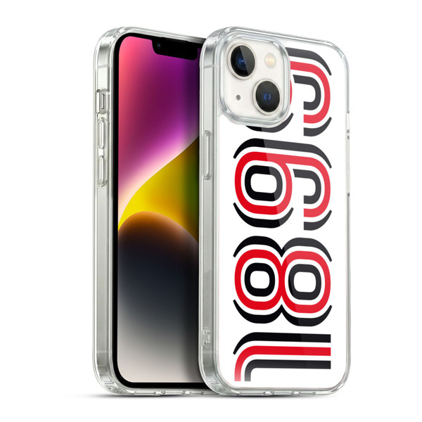 AC Milan Art 1899 Soft Gel Case for Apple iPhone 14